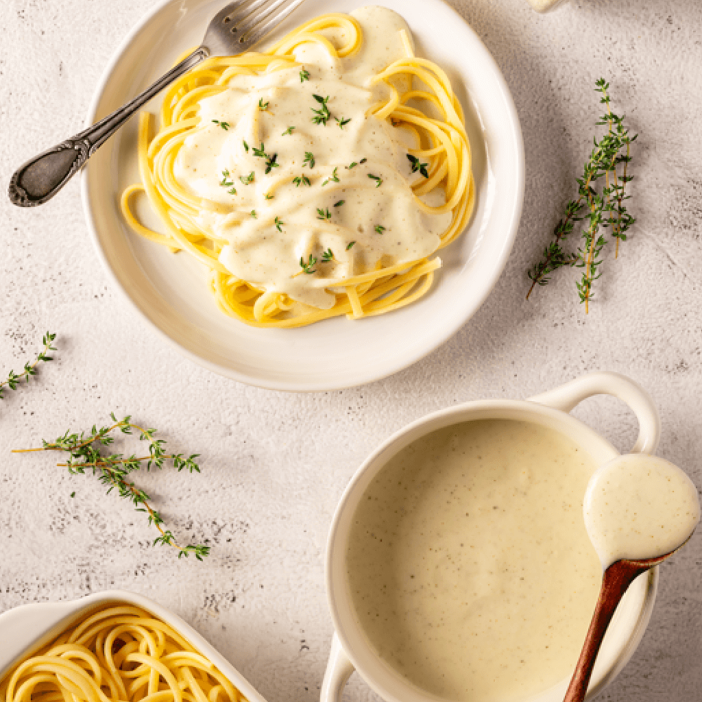 Molho Branco e Massas